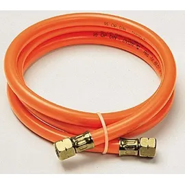 Camping Gasschlauch Druckminderer + Übergang 1/2"R x 1/4"lks Adapter für Gaskocher Grill