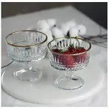 Pasabahce Elysia Golden Touch Eiscreme 250cc D 2er