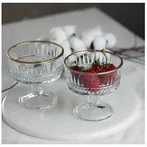 Pasabahce Elysia Golden Touch Eiscreme 250cc D 2er