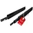SOTech Schwerlastauszug KV2-100-H53-800 EH 800 mm, Schwarz 100 kg VarioSlide Einhandverriegelung mit Lock In Out