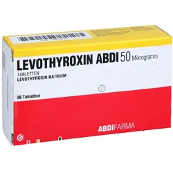 LEVOTHYROXIN Abdi 50 Mikrogramm Tabletten 98 St
