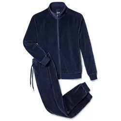 Tchibo - Nicki-Homewear-Anzug - Dunkelblau - Gr.: L - blau - L