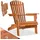 CASARIA Sonnenliege 160 x 60 x 90 cm braun klappbar