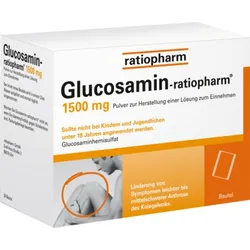 Glucosamin-ratiopharm 90 St Pulver zur Herstellung einer Lösung zum Einnehmen