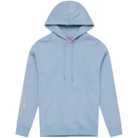 Troy Lee Designs Peace Out Hoodie Hellblau/Grau S
