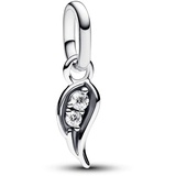 Pandora ME Funkelnder Engelsflügel Mini-Charm-Anhänger aus Sterling Silber mit Cubik Zirkonia, Kompatibel ME und Moments Armbändern, 793041C01 Anhänger