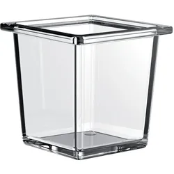Emco liaison Neu Glasschale quadratisch tief für Reling 186600002, Accessoires, klar