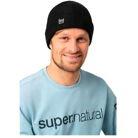 super.natural Merino Basic Beanie Jet Black