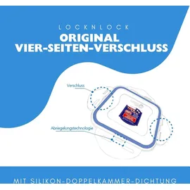 Lock & Lock Lock&Lock - Lock & Lock Frischhaltebox 10 L mit Griffen