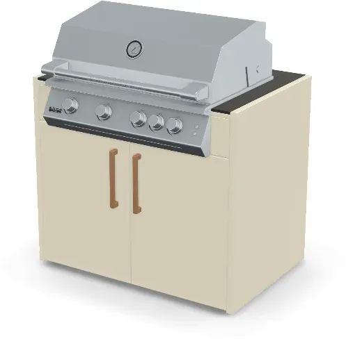 Brabura Fusion 400 RS Modul - Nero Zimbabwe / Perle Blanche / Holzgriff