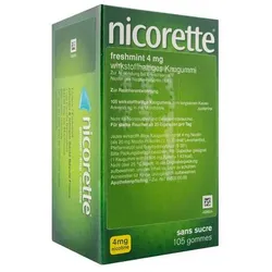 Nicorette 4 mg freshmint Kaugummi