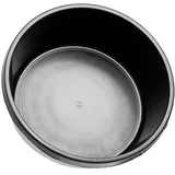 KADAX Mörtelwanne, Baueimer, Mörtelkübel mit Griffen, Mörteleimer aus Kunststoff, runder Eimer für Baustelle, Garten, Stabiler Wassereimer, Zementeimer, Putzeimer (1, 14 L)