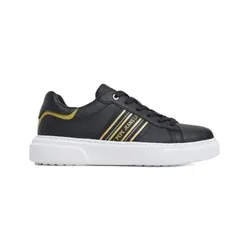 Pepe Jeans für Damen. PLS00020 Eaton City Lederschuhe schwarz (41), Wohnung, Schnürsenkel, Lässig