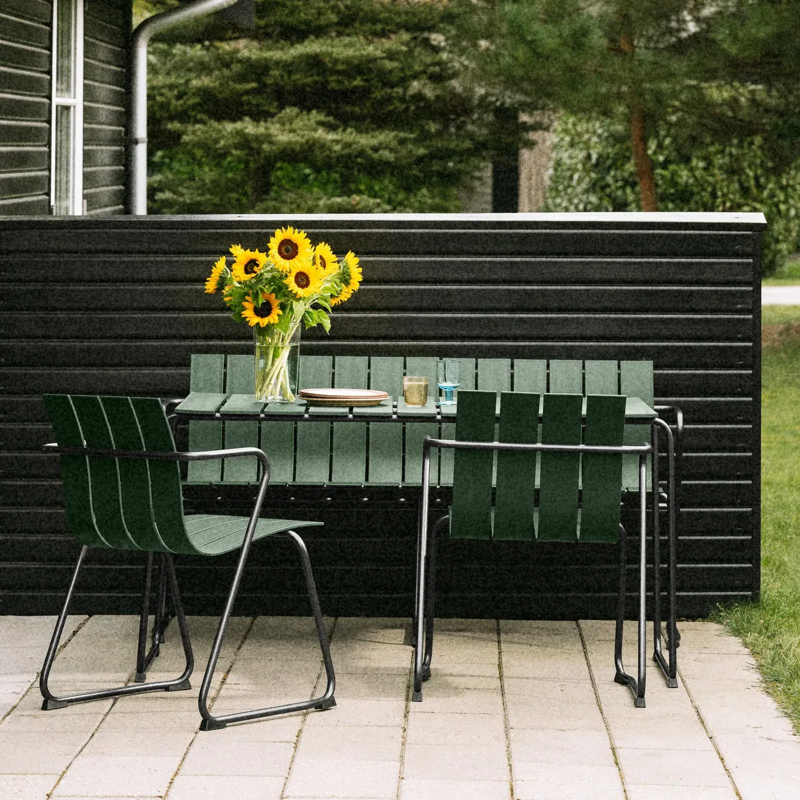 Außenleuchte MATER, Ocean, Grün, für Terrasse, Kunststoff, Design - 60 - 81