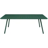 Fermob Luxembourg Gartentisch 100 x 207 x 74 cm Zederngrün