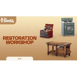 Die Sims 4 Restaurations-Werkstatt-Set