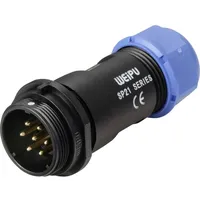 Weipu SP2111 / P 7 II Rundstecker Stecker, gerade