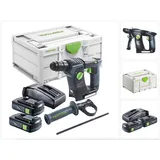 Festool BHC 18-Basic Akku Bohrhammer 18 V 1,8 J SDS Plus Brushless + 2x Akku 3,0 Ah + Ladegerät + Systainer