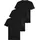 FRUIT OF THE LOOM FRUIT OF THE LOOM, Herren, Gr. S (44/46), schwarz (schwarz, schwarz, schwarz), Single Jersey, Obermaterial: 100% Baumwolle, Basic, schmal, Rundhals, ohne Bündchen, Shirts T-Shirt, mit Rundhalsausschnitt