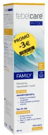 Febelcare Physio Isotones Spray Family 125ml