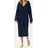 SCHIESSER Bademantel Essentials Blau S