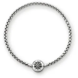 Thomas Sabo KA0002-001-12 Armband für Karma Beads, 17 cm
