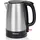 Aigostar 1,7 L, Wasserkocher Edelstahl , 2200W Elektrischer Wasserkocher mit Kalkfilter, Schwarz