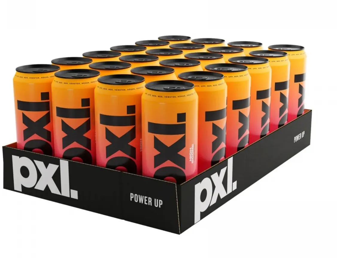 PXL Energy High Score (Pfirsich & Nektarine) 24 x 500 ml