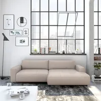 Musterring Ecksofa LUCIA zeitlos, bequem, schöne Detailverarbeitung Breite 296cm, L-Form beige