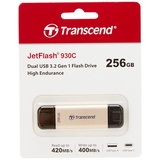 Transcend JetFlash 930C 256 GB gold USB 3.2