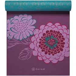 Gaiam  Sportzubehör Sport  KIKU YOGA MAT 6MM PREMIU 61548/175  in Violett, Einheitsgrösse
