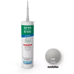 OTTOSEAL® S 100 Sanitär-Silikon manhattan matt (C8679), Art.-Nr. 13103