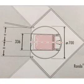 HAILO AS Rondo 34 l hellgrau