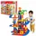 Coil Spiel-Parkgarage Autogarage, Parkhaus, Tower Garage, Parkgarage (110-tlg), Aufzug, Autowaschanlage, Kran, Autos, 6 oder 7 Etagen 94,5 cm