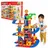 Coil Spiel-Parkgarage Autogarage, Parkhaus, Tower Garage, Parkgarage (110-tlg), Aufzug, Autowaschanlage, Kran, Autos, 6 oder 7 Etagen 94,5 cm