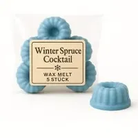 Duftmelt Winter Spruce Cocktail | 5er Set Duftkerzen Duftwachs für Aroma- & Duftlampe