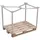 VARIOfit Palettenaufsatz Typ 65 Stahl 120 x 80cm blau