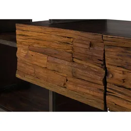Wolf-Möbel SEVILLA Lowboard 225x40x70 cm Braun Holz