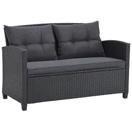 Konifera St. Tropez Loungeset schwarz
