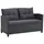 Konifera St. Tropez Loungeset schwarz
