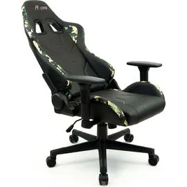 MCA Furniture McRacing Chefsessel Camouflage Grün/Schwarz