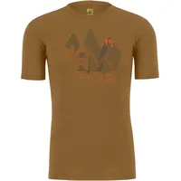 Karpos Gusela Merino Kurzarm-t-shirt bronze XXL