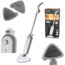 Adler AD 7057 1300 W Dampfmopp schwarz