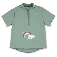 Sterntaler Kurzarm-Schwimmshirt Regenbogen grün