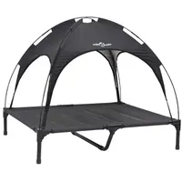 vidaXL Hundekorb vidaXL L 100 x 80 cm schwarz