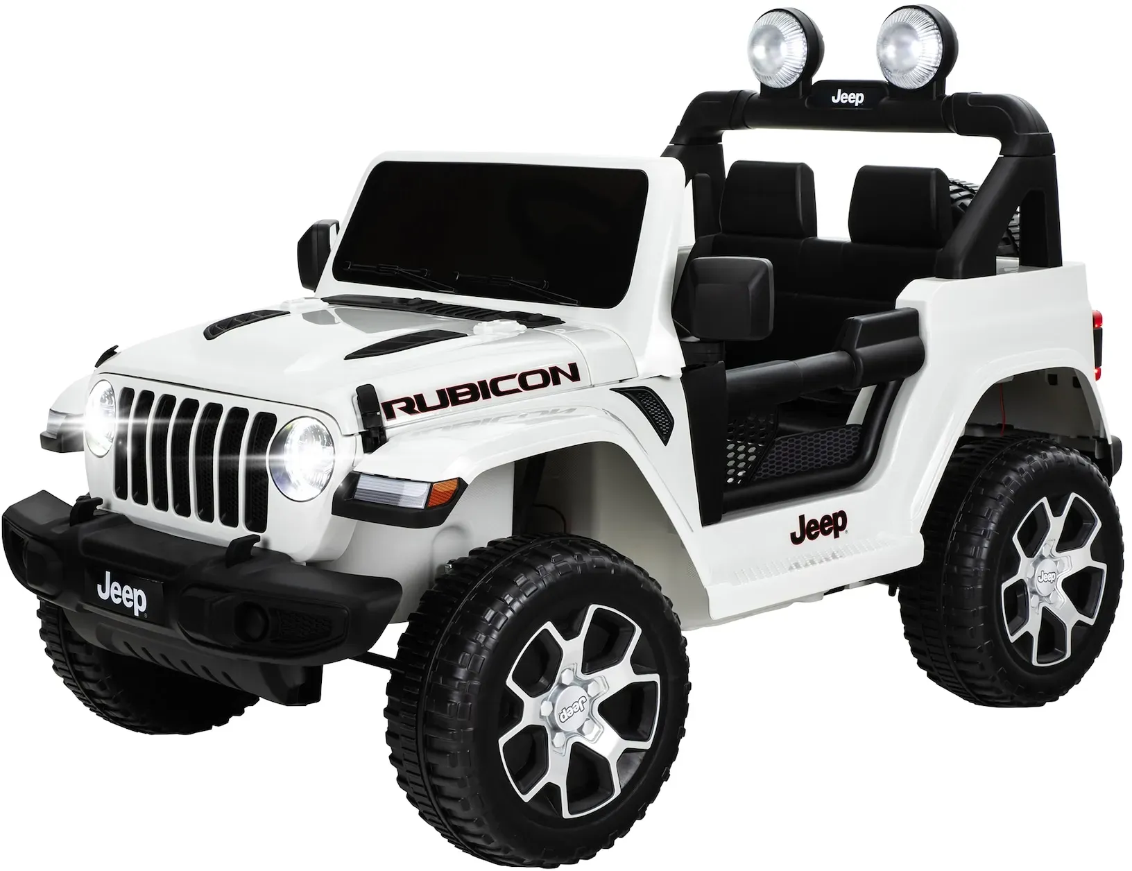 Kinder-Elektroauto Jeep Wrangler Rubicon (Weiß)