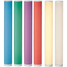 NORTHPOINT LED DIY Lichtsäule Stehlampe Standleuchte Stehleuchte 103cm Farbwechsel zum Aufbauen