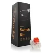 Ducky Kailh Box Red Switches, mechanisch, 3-Pin, linear, MX-Stem, 45g - Rot