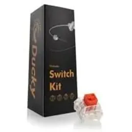 Ducky Kailh Box Red Switches, mechanisch, 3-Pin, linear, MX-Stem, 45g - Rot