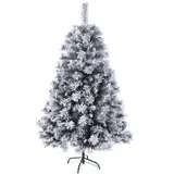 Svita Weihnachtsbaum Schnee Deko Tannenbaum Kunstbaum PVC 150 cm
